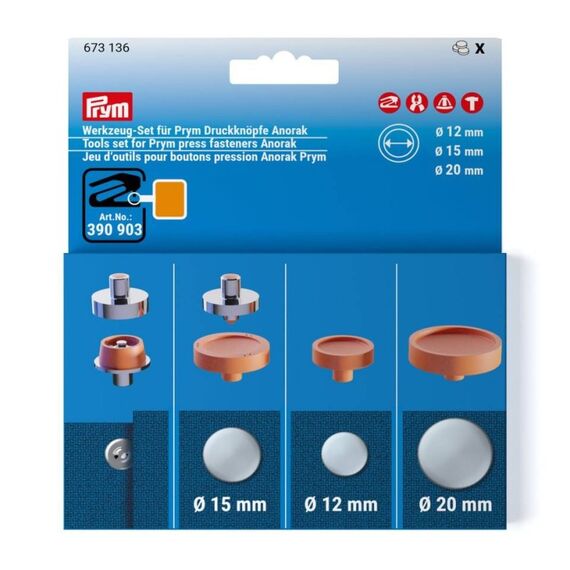 Prym 673136 Schlaufe, Öse / Verschluss