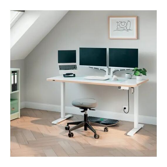 Leitz 67730001 Stehschreibtisch Weiß, 7 image