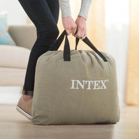 Intex 67770ND Luftmatratze Doppelmatratze Hellgrau Unisex, 10 image