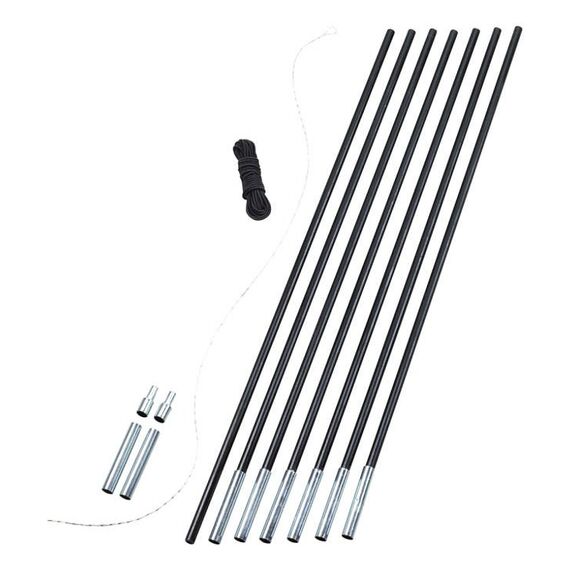 Easy Camp 680305 Zeltzubehör Stange Glasfaser Schwarz 12 Stück(e)