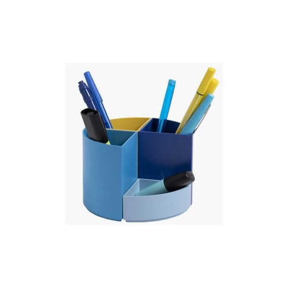 Exacompta , Modulierbarer Stifteköcher The Quarter, Bee Blue - Farben Sortiert - Neu, 4 image