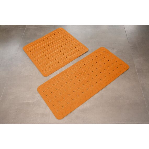RIDDER Playa Rutschfeste Badematte Orange