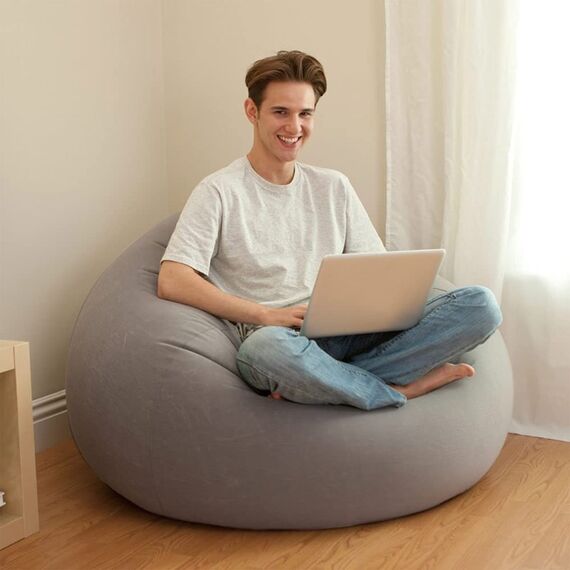 Intex 68579NP Aufblasbarer Lounge-Stuhl Grau, 3 image
