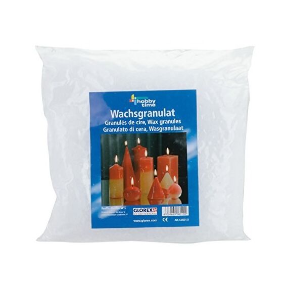 GLOREX 6 8600 9 Kerzenwachs 500 g Weiß