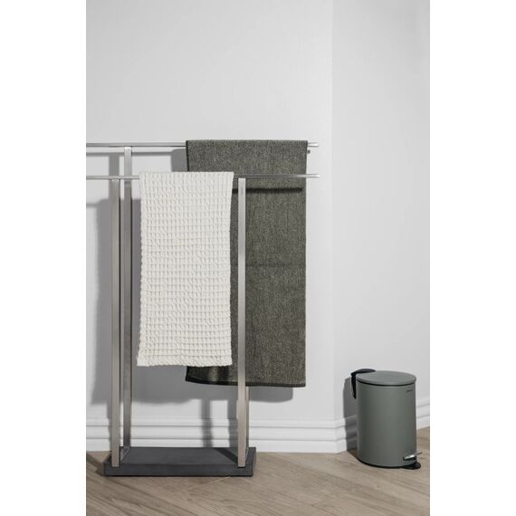 Blomus 68888 Mülleimer 3 l Rund Kunststoff, Stahl Anthrazit, 2 image