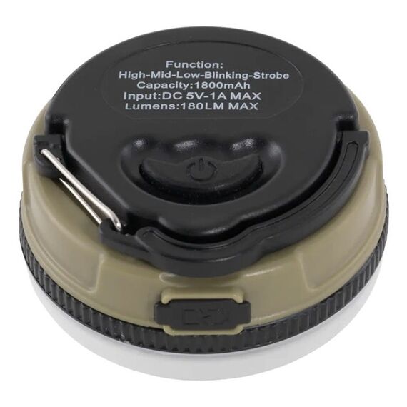 Robens 690285 Campinglaterne Batteriebetriebene Campingleuchte USB Anschluss, 2 image