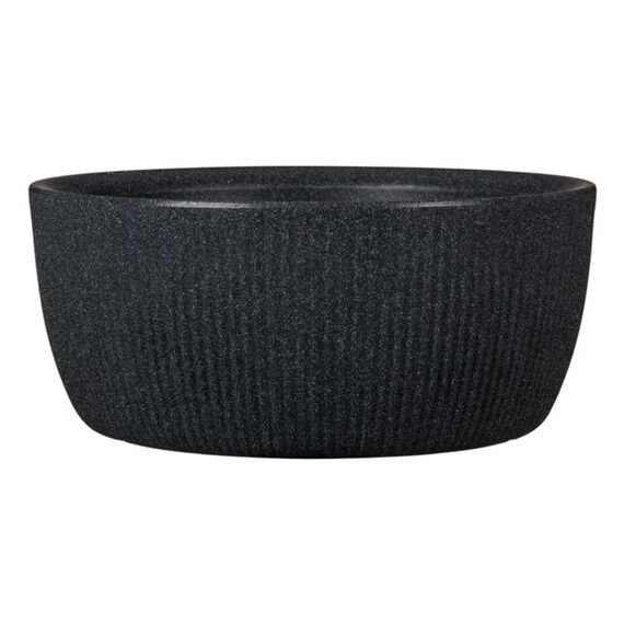 Scheurich Linetto Bowl Schwarz Kunststoff 1 Stück(e), Farbe: Schwarz