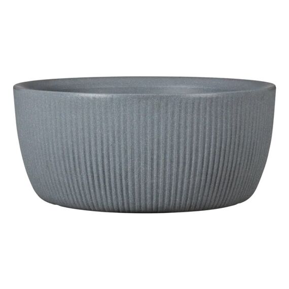 Scheurich Linetto Bowl Grau Kunststoff 1 Stück(e), Farbe: Grau
