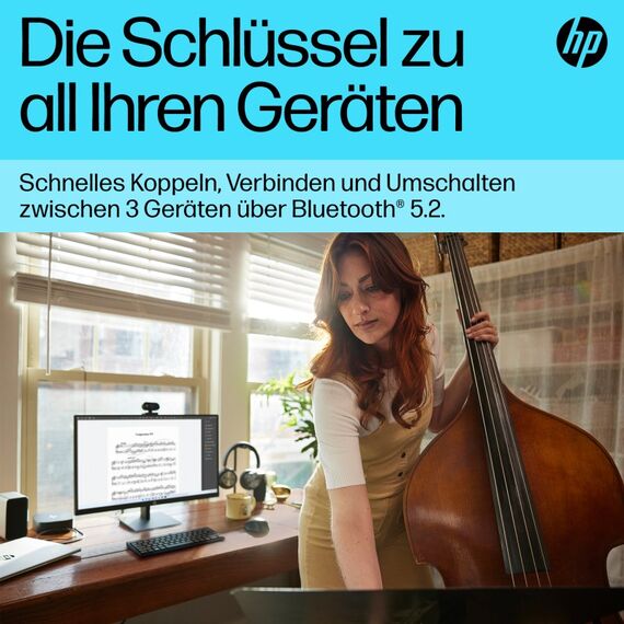 HP 355 Kompakte Bluetooth-Tastatur für mehrere Geräte, 5 image