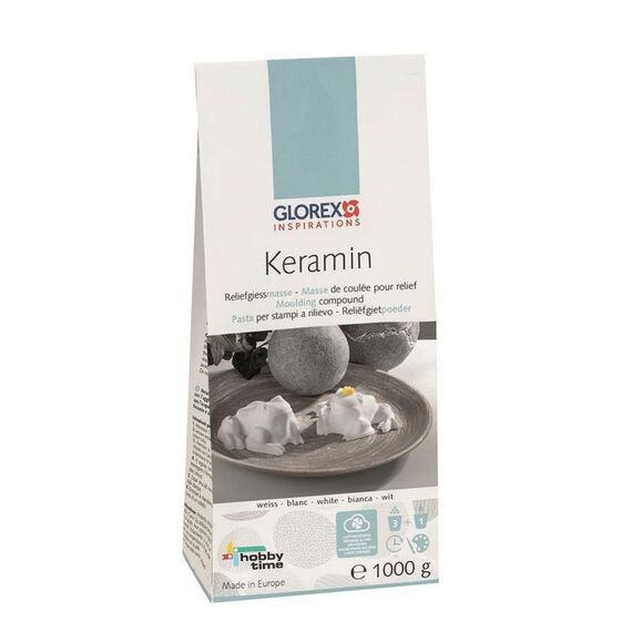 GLOREX Keramin 1 kg Weiß 1 Stück(e)