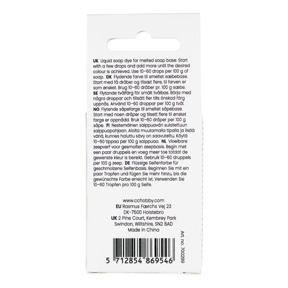 Creativ Company 700289 Bastelpigmentfarbstoff Orange 10 ml 1 Stück(e), 3 image