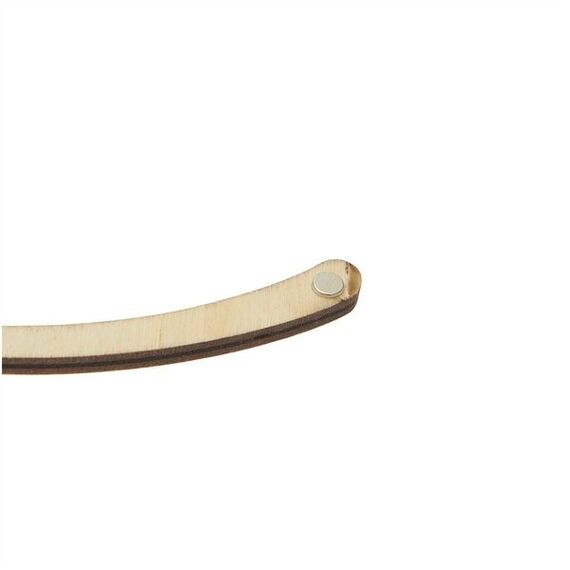 Rico Design Holzschriftzug magnetisch "Herz" 29x11cm