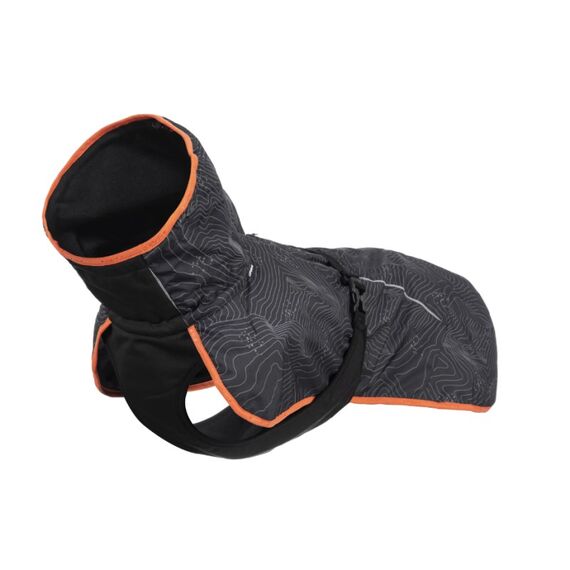 Icepeak 70451344_990_XL Kleidung für Hunde & Katzen XL Schwarz Polyester Hund Mantel, Farbe: Schwarz, Größe: XL