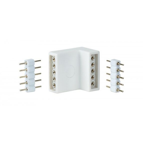 Paulmann MaxLED Edge-Connector 4er Pack, Weiss, inkl. 8 Stecker