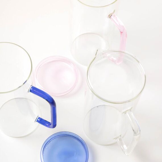 ONA Cruse Karaffe 1200 l Pink, Transparent, Farbe: Pink, Transparent, 3 image
