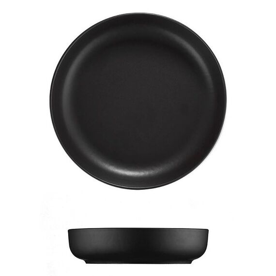 Hermia 710KTP3396 Geschirrset 18 Stück(e) Porzellan Schwarz
