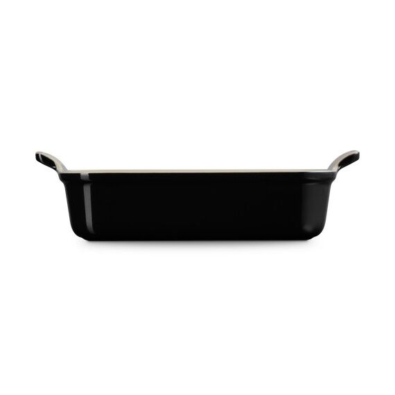 Le Creuset 71102261400001 Backform 2,4 l Rechteckig Steingut Gratinform, Farbe: Schwarz, 3 image