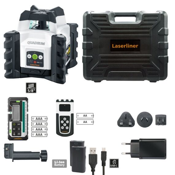 Laserliner Quadrum Compact GT M300S Dreh-Ebene 515 nm (< 1 mW), 4 image