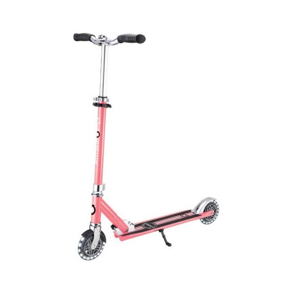 Globber Flow Element Lights Kinder Klassischer Roller Koralle, Pink, Farbe: Koralle, Pink