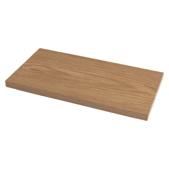 Schou 72477 Regal Schweberegal Wandverteiler MDF-Platten Braun