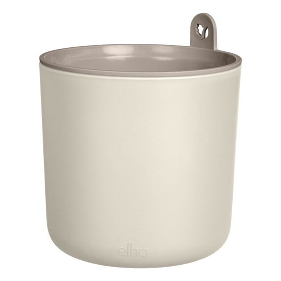 elho 7271701545200 Blumentopf Weiß Kunststoff 1 Stück(e), Farbe: Weiß
