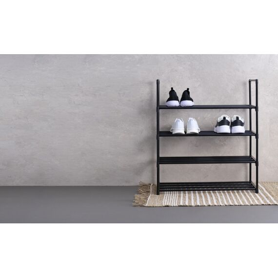 Schou 731154 Schuhregale offen Schwarz, 2 image