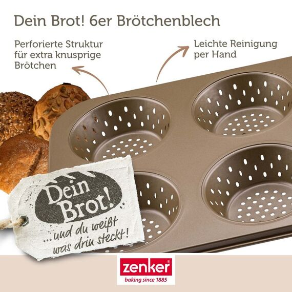 Zenker 7313 Backform Brötchenstempel 1 Stück(e), 4 image