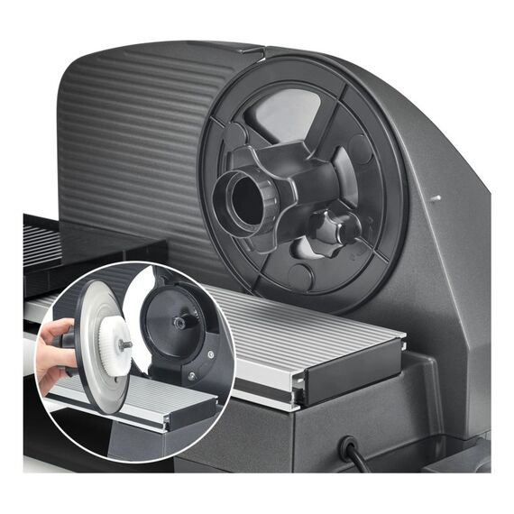 Graef Master M95 Schneidemaschine Elektro 170 W Schwarz, Silber Metall, 6 image