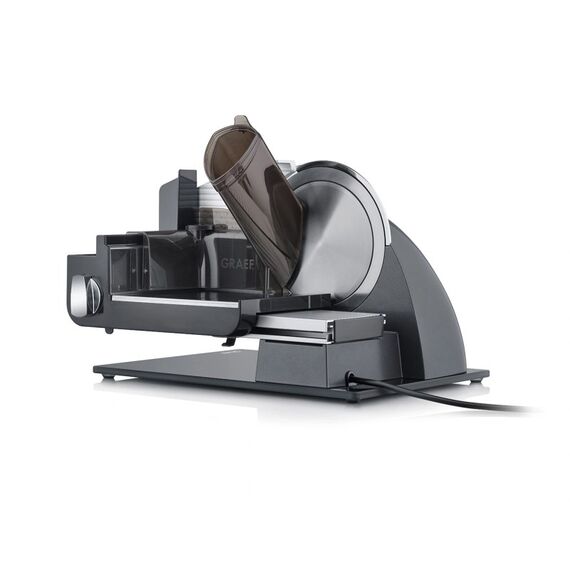 Graef SKS720 Schneidemaschine Elektro 170 W Schwarz, Grau, Eisen Metall, Farbe: Schwarz, Grau, Eisen