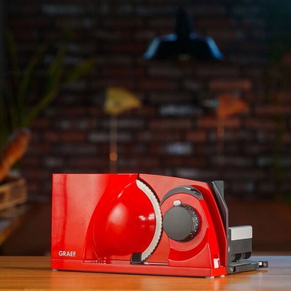 Graef MYtiny Schneidemaschine Elektro 170 W Schwarz, Rot Metall, Farbe: Schwarz, Rot, 2 image