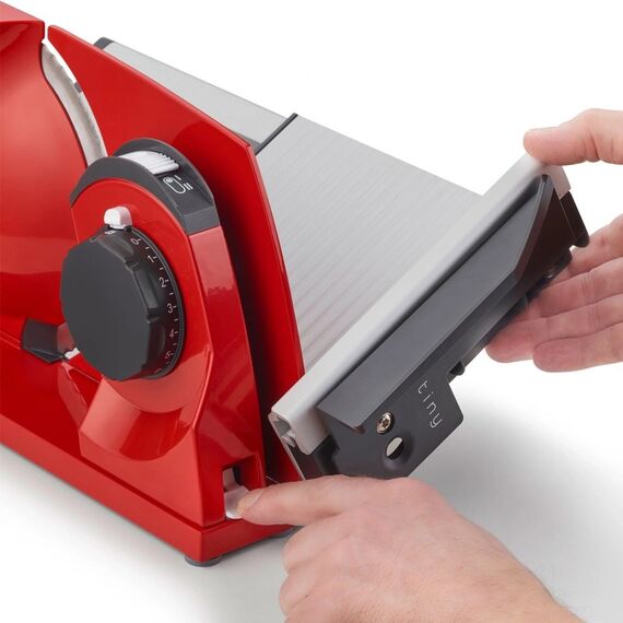 Graef MYtiny Schneidemaschine Elektro 170 W Schwarz, Rot Metall, Farbe: Schwarz, Rot, 7 image