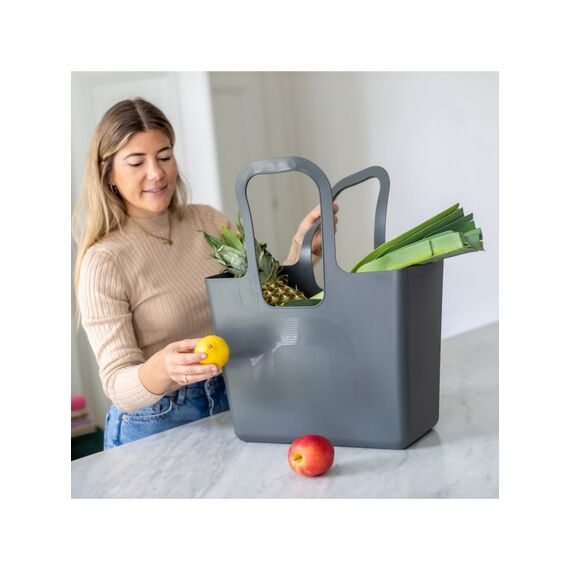 koziol XL Plastiktüte Grau, Natürlich/Natur 1 Stück(e), 2 image