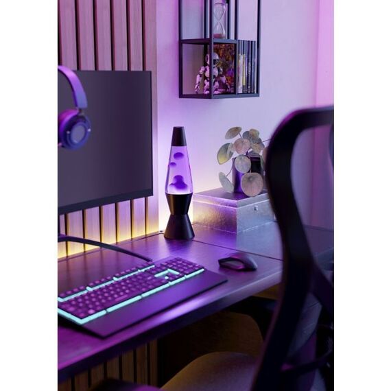 EGLO Lava Tischleuchte Nicht austauschbare(s) Leuchtmittel 2,2 W LED Transparent, Weiß, Schwarz, Violett, Farbe: Transparent, Weiß, Schwarz, Violett, 2 image