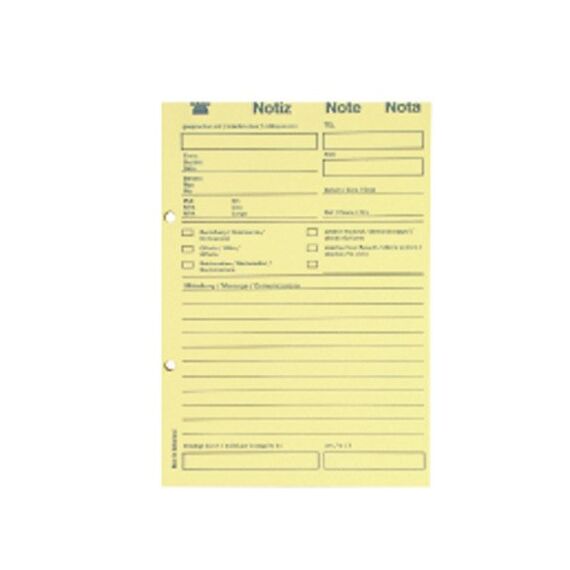 Elco 74586.79 Notizbuch A5 80 Blätter Gelb