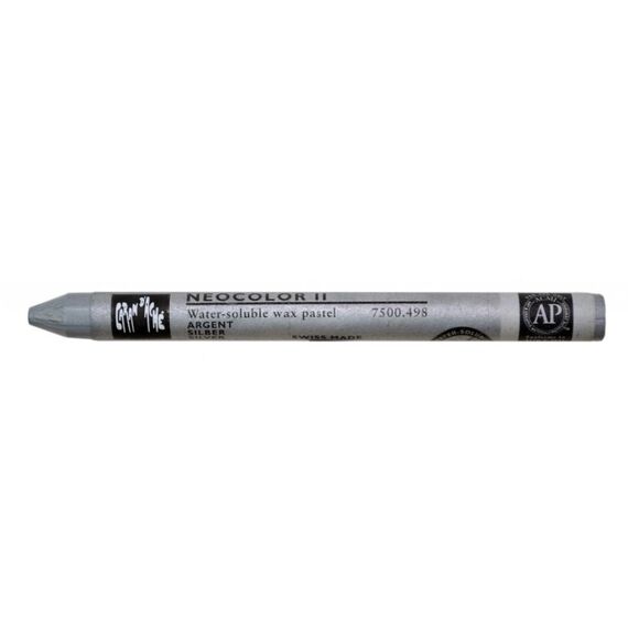 Caran d-Ache Neocolor II Wachspastellkreide Weich Silber 1 Stück(e)