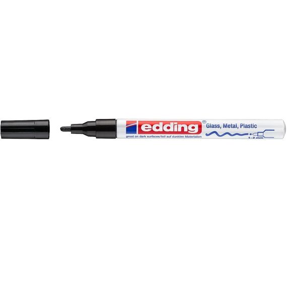 Edding 751 Schwarz 1 Stück(e)