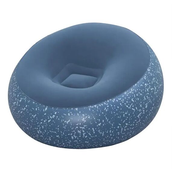 Bestway 75154 Aufblasbarer Lounge-Stuhl Dunkelblau, Farbe: Dunkelblau