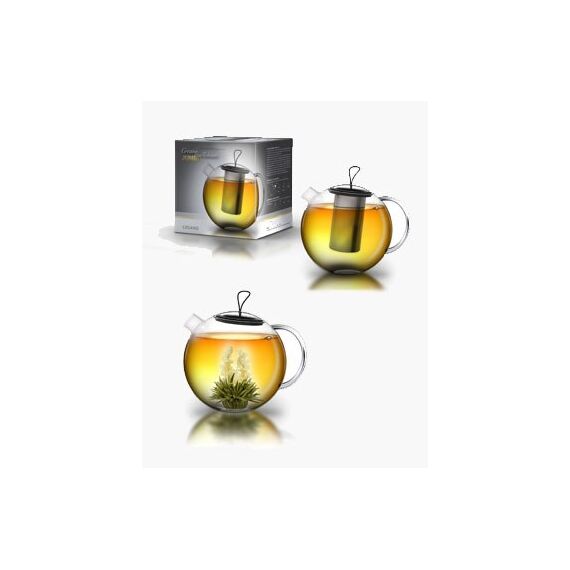 Creano 75182 Einzelne Teekanne 1500 ml Transparent