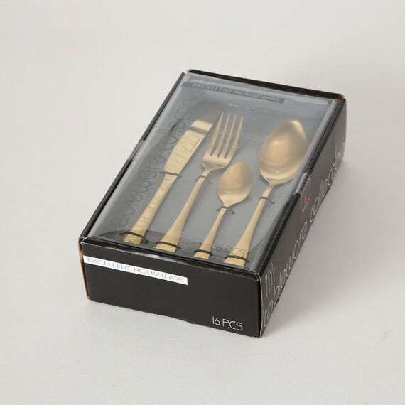 Boltze 7530000 Besteck-Set 16 Stück(e) Gold, 2 image