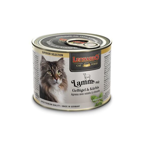 Leonardo Cat Food 755555 Katzen-Dosenfutter 200 g