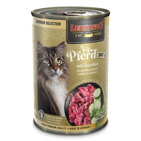 Leonardo Cat Food Superior Selection Pferd