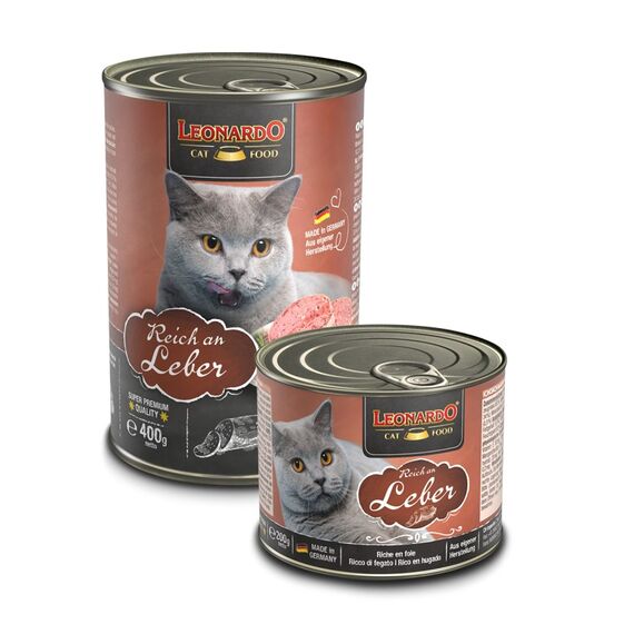 Leonardo Cat Food LEONARDO Reich an Leber, 3 image