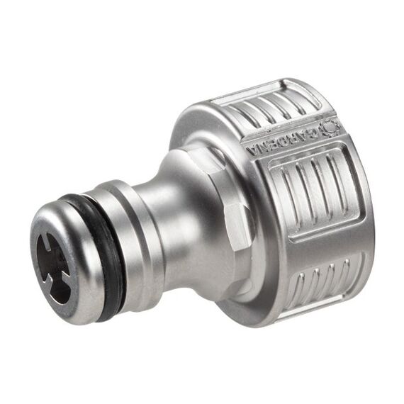 Gardena 18240-20 Anschlussteil für Wasserschlauch Hahnanschluss Metall Metallisch 1 Stück(e)
