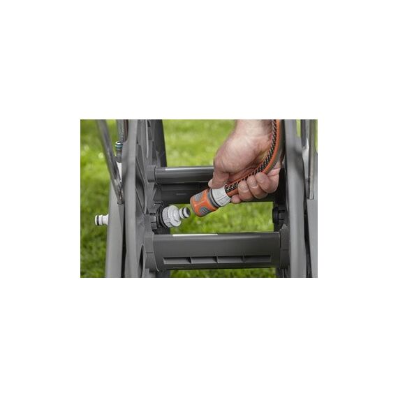Gardena AquaRoll L Easy Wagenrolle Manuell Schwarz, Blau, Orange, 3 image