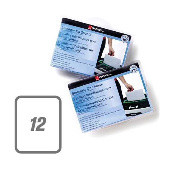 Rexel Ölblätter für Aktenvernichter (12), 4 image