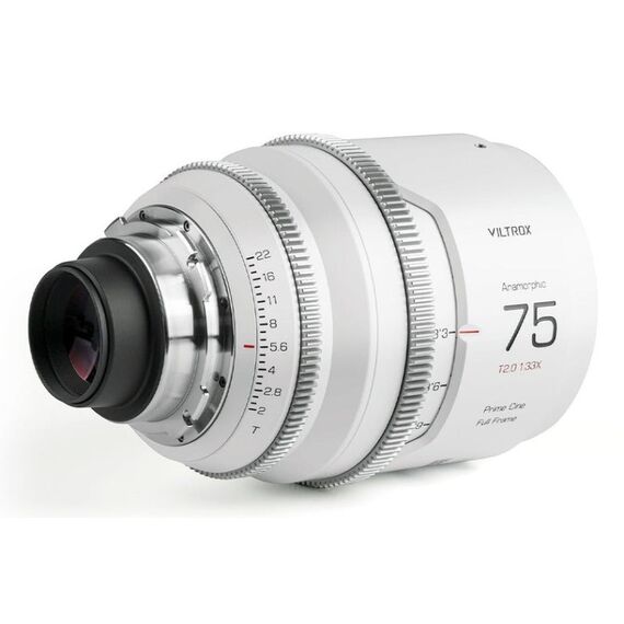 VILTROX 75MM T2.0 1.33X L Kameraobjektiv Kinoobjektiv Anamorphotische Linse Weiß, 3 image