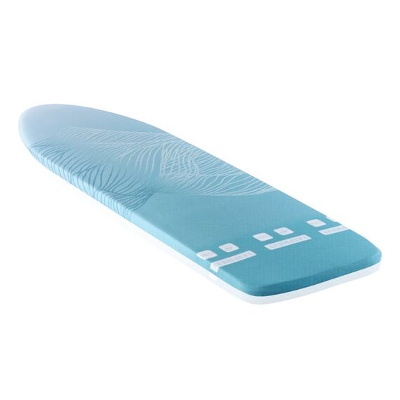 Leifheit 76189 Bügelbrettbezug Polyester, Baumwolle, Polyurethan Blau