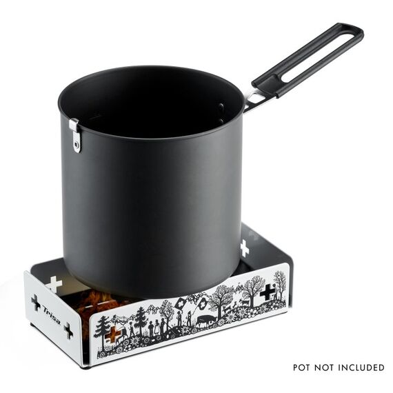 Trisa Electronics 7623.7000 Raclette Grill 1 Person(en) Schwarz, Weiß, 4 image