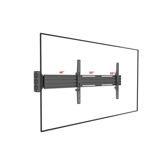 Multibrackets 7642 Halterung für Schilderdisplays 165,1 cm (65") Schwarz, 8 image