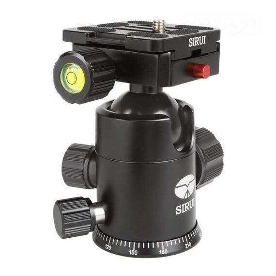 Sirui G-20KX Stativaufsatz Schwarz Aluminium 1/4" Kugel (Form)
